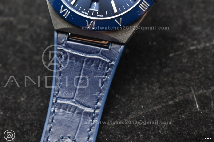 Dial Strap on Gummy VSF Best Ceramic SS Super Blue Blue Edition Clone 1:1 Blue A8900 Constellation 1223